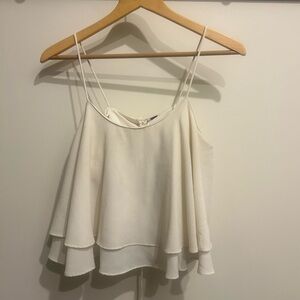 Free People cropped flowy top